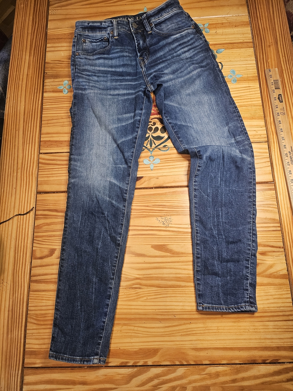 American Eagle Outfitters Cozy Airflex blue jeans